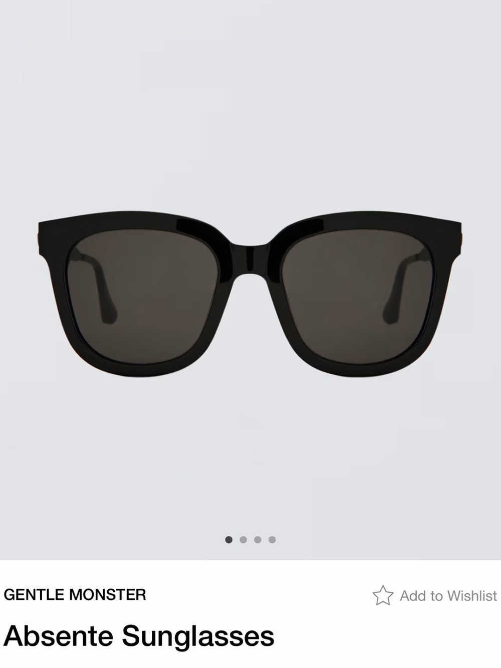 Gentle Monster Absente Sunglasses 🩵💛